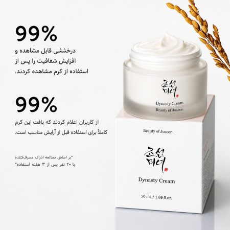 کرم مرطوب کننده ضد چروک بیوتی آف جوسان 14 ویژگی های کرم