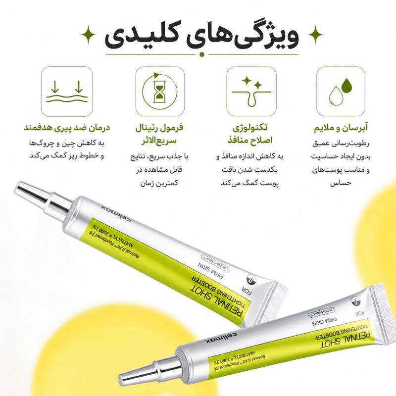بوستر ضد چروک و جوانساز رتینال شات سلیمکس