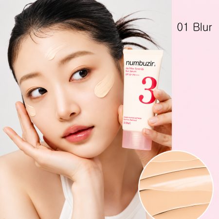 numbuzin no3 blur tone up sun serum