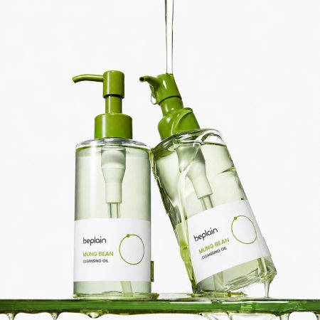 beplain mung bean cleansing oil angle
