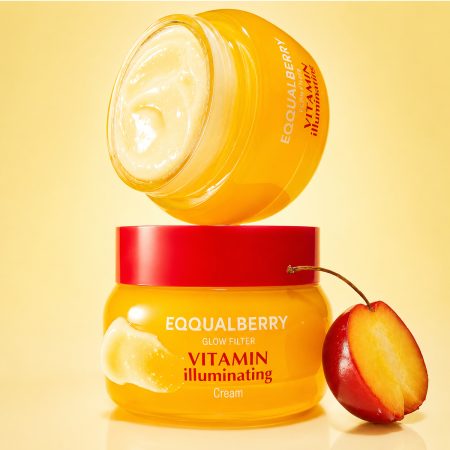 eqqualberry vitamin illuminating cream front