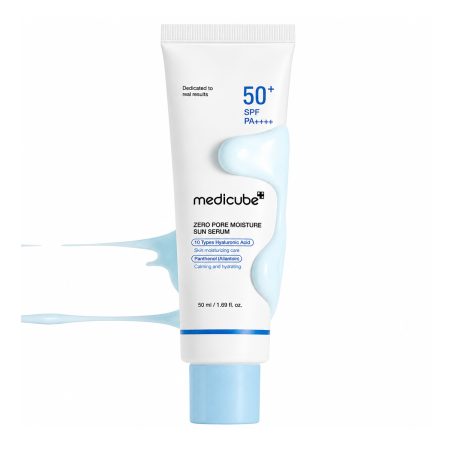 سرم ضد آفتاب آبرسان و کنترل کننده منافذ مدی کیوب 7 medicube zero pore moisture sun serum product