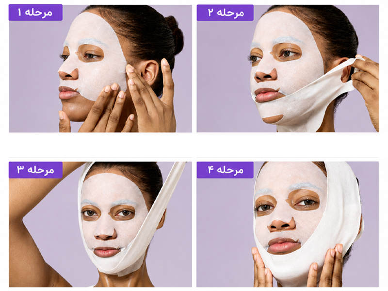 نحوه استفاده ست اسنس و ماسک لیفتینگ +NAD نامبوزین در روتین