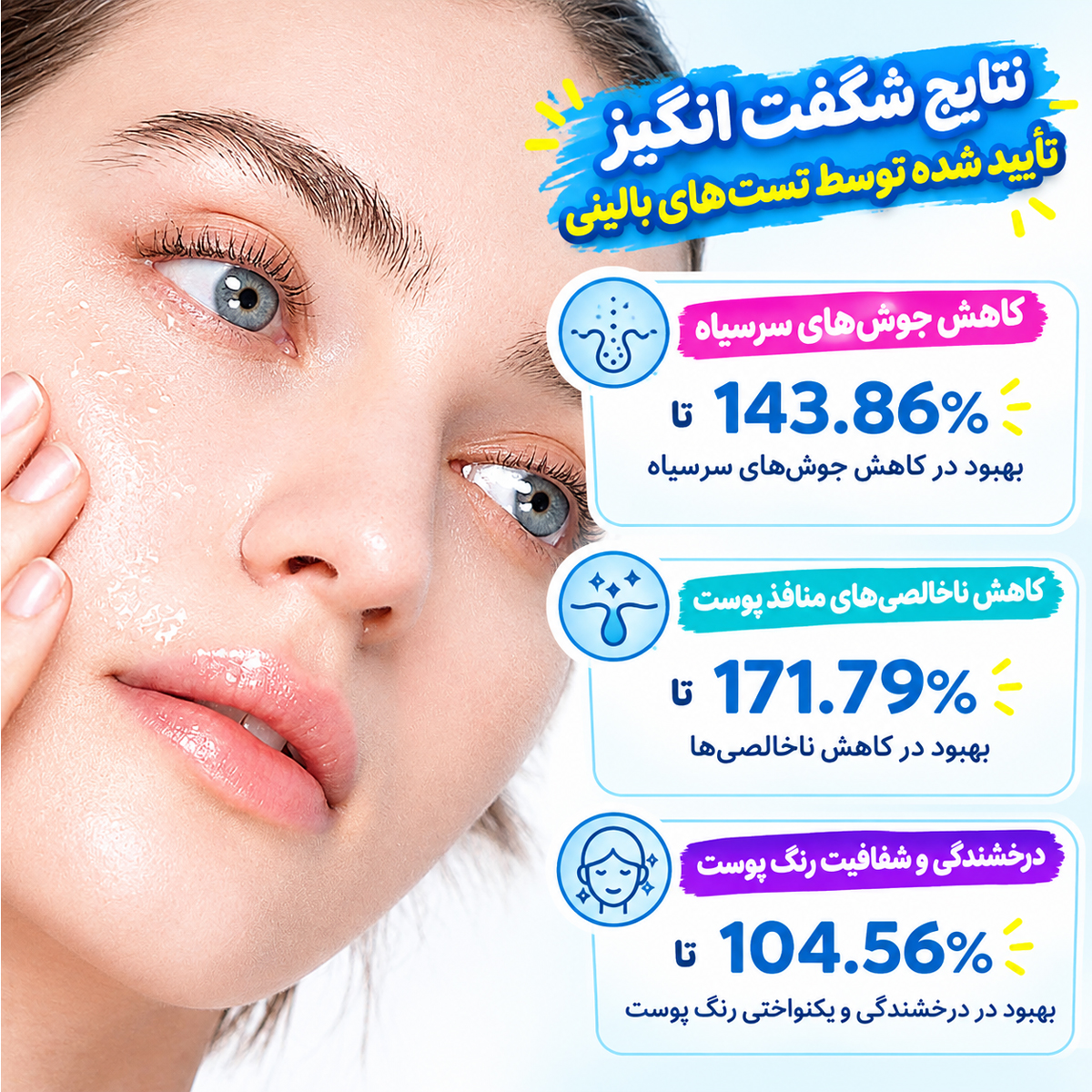 سرم پیل شات ترانگزامیک اسید روشن کننده و لایه بردار ملایم دکتر ملاکسین 3 نتیجه استفاده از سرم پیل شات ترانگزامیک اسید روشن کننده و دکتر ملاکسین
